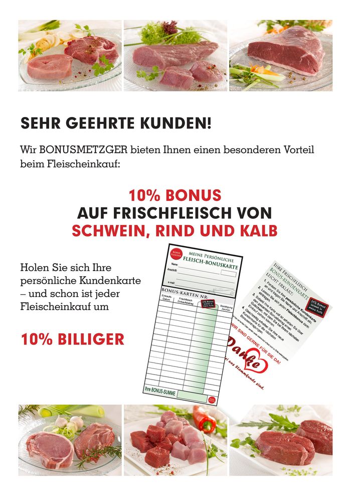 Bonusfleischer Katalog in Weiz | BONUSFLEISCHER | 11.4.2024 - 30.4.2024