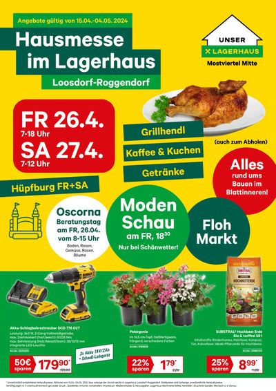 Lagerhaus Katalog in St. Pölten | Hausmesse im Lagerhaus Loosdorf-Roggendorf | 18.4.2024 - 2.5.2024