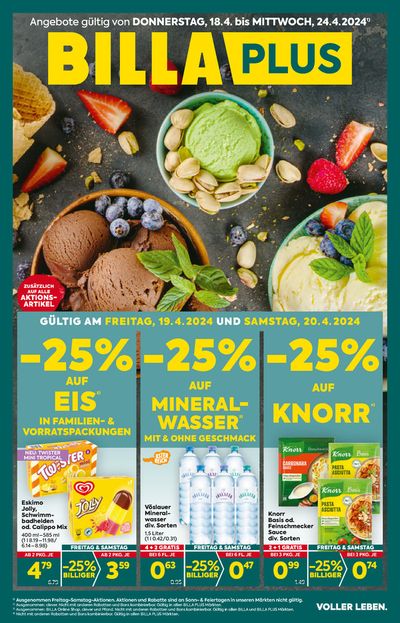 Angebote von Supermärkte in Marchtrenk | BILLA PLUS Flugblatt in BILLA PLUS | 18.4.2024 - 2.5.2024
