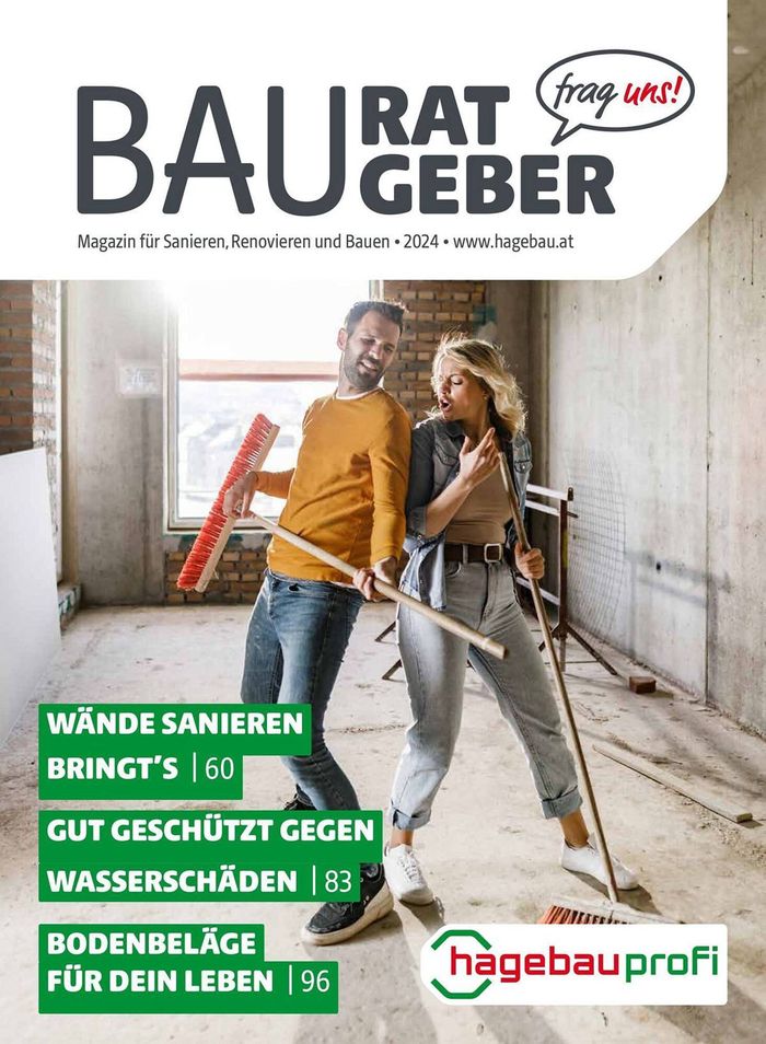 Hagebau Katalog in Zell am See | Hagebau flugblatt | 20.4.2024 - 4.5.2024