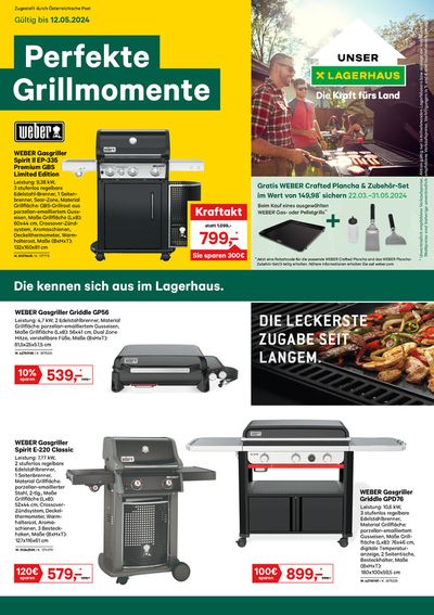 Lagerhaus Katalog in Horn | Perfekte Grillmomente | 25.4.2024 - 9.5.2024