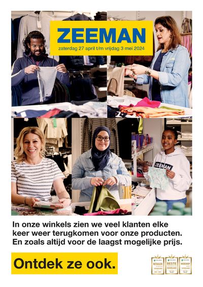 Angebote von Mode & Schuhe in Enns | Angebote Zeeman in Zeeman | 27.4.2024 - 11.5.2024