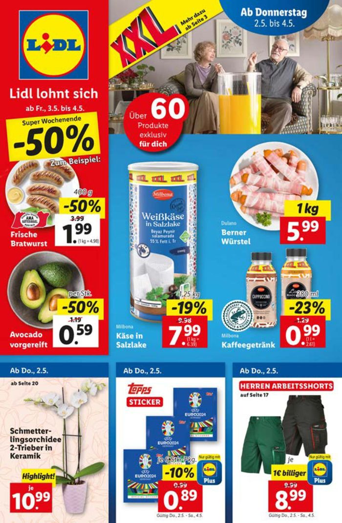 Lidl Katalog in Altenmarkt im Pongau | Flugblatt | 2.5.2024 - 7.5.2024