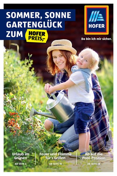 Hofer Katalog in Tulln an der Donau | Frühjahr-/Sommerkatalog | 1.5.2024 - 15.5.2024