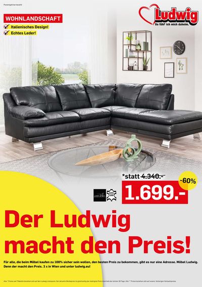 Angebote von Möbel & Wohnen in Wolkersdorf im Weinviertel | Der Ludwig macht den Preis! in Möbel Ludwig | 5.5.2024 - 18.5.2024