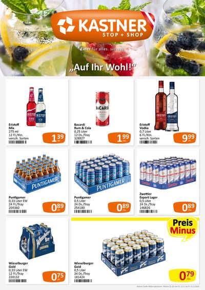 Angebote von Supermärkte in St. Martin | Auf ihr Wohl! in Kastner | 21.5.2024 - 31.5.2024