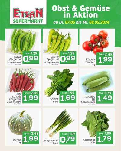 Angebote von Supermärkte in Sollenau | ETSAN Aktuelle Angebote in ETSAN | 8.5.2024 - 22.5.2024
