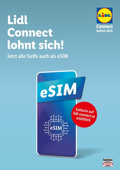Angebote von Supermärkte in Kematen an der Krems | Lidl Connect lohnt sich! in Lidl | 8.5.2024 - 30.5.2024