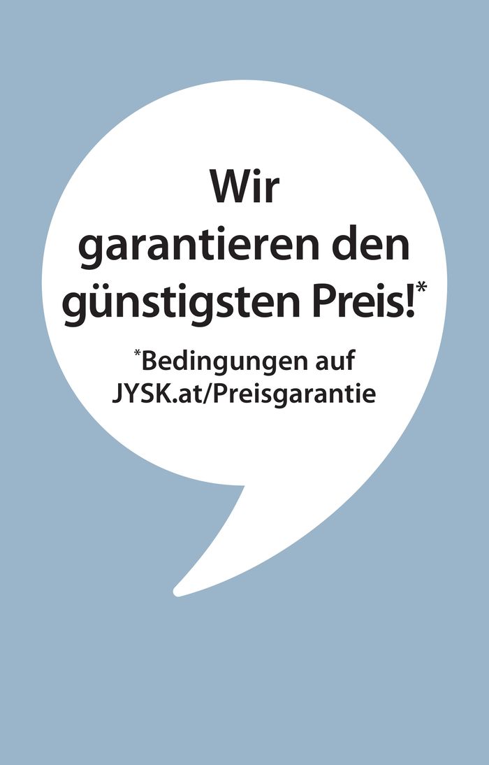JYSK Katalog in Wiener Neustadt | Großartige Angebote | 8.5.2024 - 22.5.2024