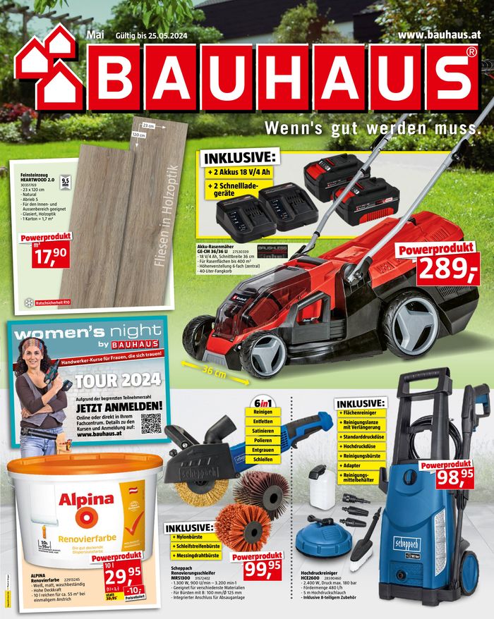 Bauhaus Katalog | NEUER KATALOG | 8.5.2024 - 25.5.2024
