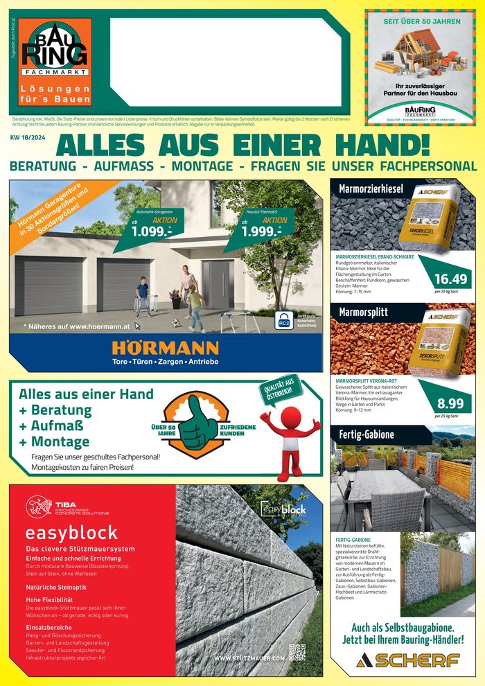 Bauring Katalog in Leutschach an der Weinstraße | Bauring Flugblatt | 9.5.2024 - 12.5.2024