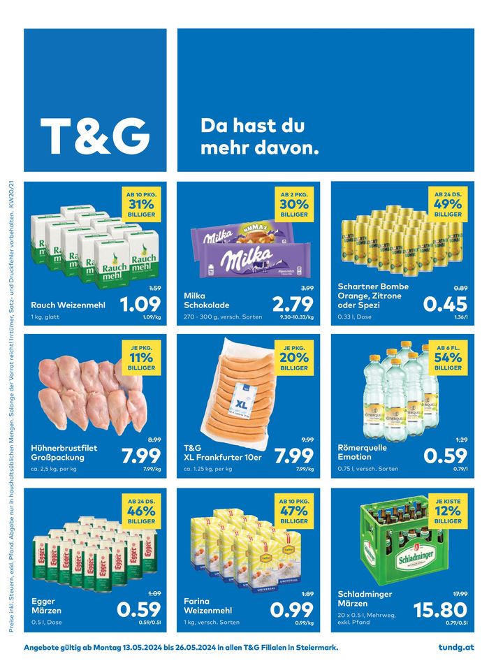 T&G Katalog | T&G Flugblatt | 12.5.2024 - 26.5.2024