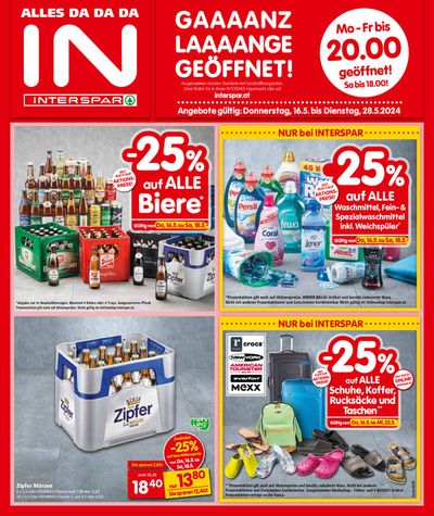 Interspar Katalog in Weiz | Interspar flugblatt | 14.5.2024 - 28.5.2024