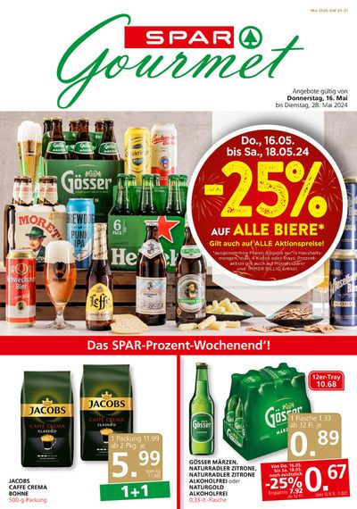 Angebote von Supermärkte in Gföhl | SPAR-Gourmet flugblatt in SPAR-Gourmet | 15.5.2024 - 29.5.2024