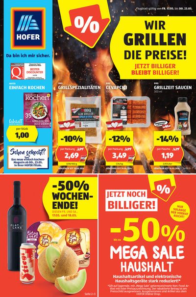 Angebote von Supermärkte in Schenkenfelden | Blättern Sie online im HOFER Flugblatt in Hofer | 15.5.2024 - 29.5.2024