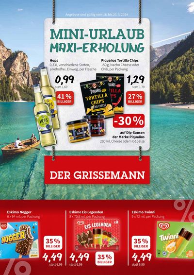 Angebote von Supermärkte in Pfunds | Angebote Der Grissemann in Der Grissemann | 18.5.2024 - 1.6.2024