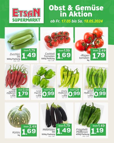 Angebote von Supermärkte in Theresienfeld | ETSAN Aktuelle Angebote in ETSAN | 18.5.2024 - 1.6.2024