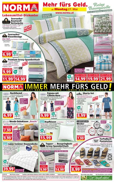 Angebote von Supermärkte in Ampflwang im Hausruckwald | Angebote Norma in Norma | 27.5.2024 - 31.5.2024