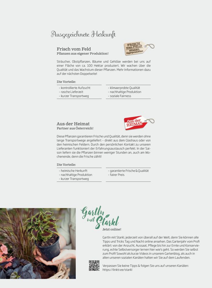 Starkl Katalog | Gartencenter Jahreskatalog 2024 | 20.5.2024 - 31.12.2024