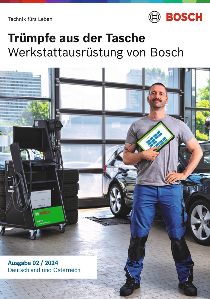 Bosch Car Service Katalog in Villach | Werkstattausrüstung von Bosch | 21.5.2024 - 31.12.2024