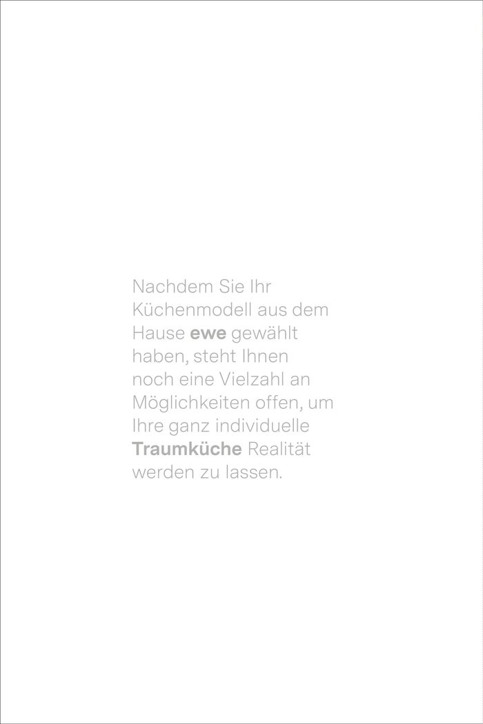 ewe Küchen Katalog in Eberndorf | Ausstattung 2024/25 | 21.5.2024 - 31.12.2025