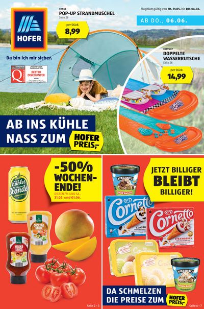 Angebote von Supermärkte in Bad Tatzmannsdorf | Blättern Sie online im HOFER Flugblatt in Hofer | 28.5.2024 - 11.6.2024