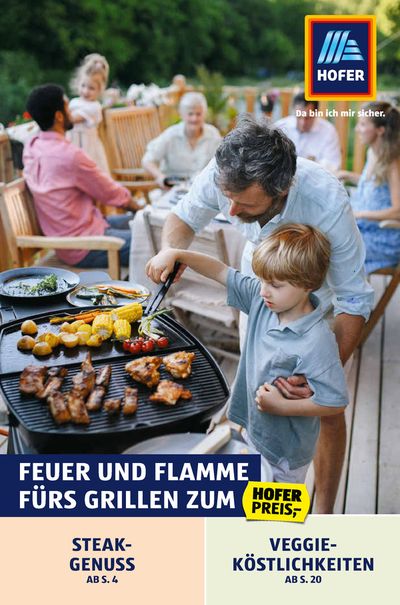 Angebote von Supermärkte in Bad Tatzmannsdorf | Grillen-Katalog in Hofer | 28.5.2024 - 11.6.2024