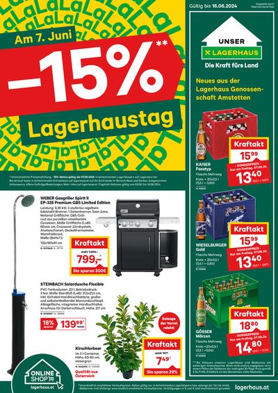 Lagerhaus Katalog in Sankt Peter ob Judenburg | Lagerhaus Flugblatt Juni 2024 | 4.6.2024 - 18.6.2024