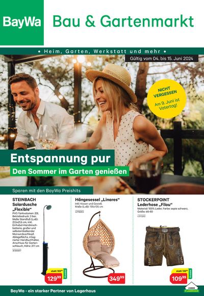 Lagerhaus Katalog in Wiesfleck | BayWa Flugblatt Juni | 4.6.2024 - 18.6.2024