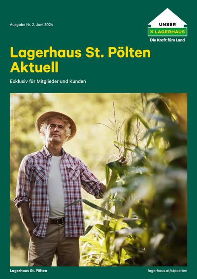 Lagerhaus Katalog in Wartberg an der Krems | Rundschreiben Juni 2024 | 5.6.2024 - 19.6.2024