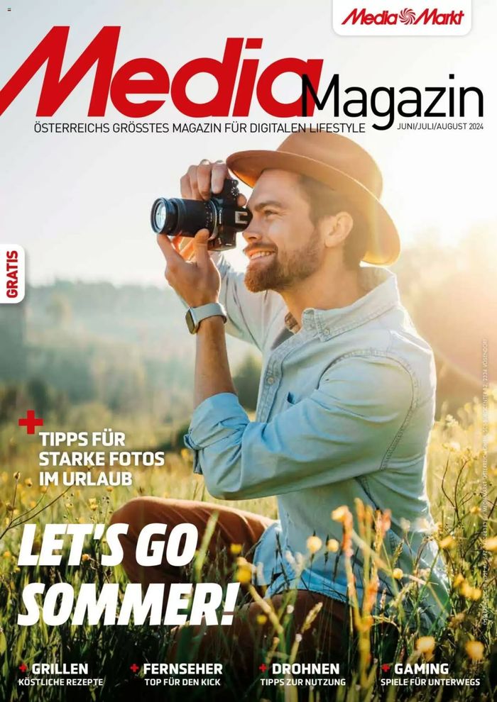 Media Markt Katalog in Linz | Magazin Juni/Juli/August 2024 | 7.6.2024 - 31.8.2024