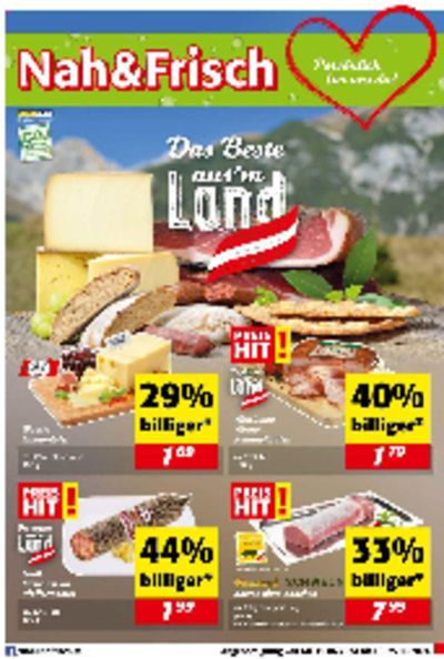 Angebote von Supermärkte in Weinburg | Nah & Frisch flugblatt in Nah & Frisch | 19.6.2024 - 25.6.2024