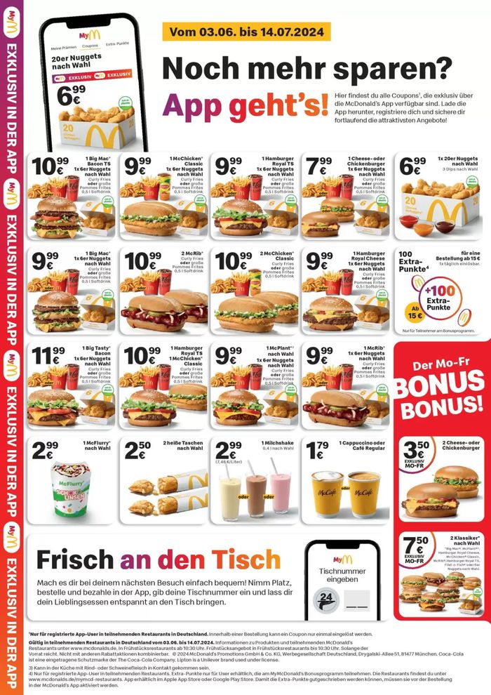 McDonald's Katalog in Wien | Jetzt Big Sparen! | 12.6.2024 - 14.6.2024
