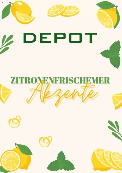 Depot Katalog | Zitronenfrischemer | 13.6.2024 - 9.8.2024