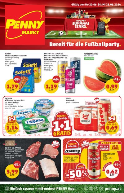 Angebote von Supermärkte in Weinburg | Angebote Penny Markt in Penny | 14.6.2024 - 28.6.2024