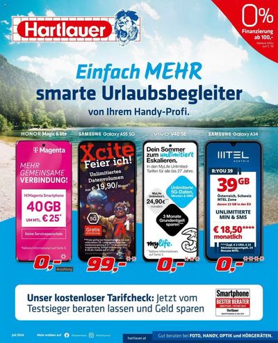 Hartlauer Katalog in Judenburg | EInfach Mehr Smarte Urlaubsbegleiter | 28.6.2024 - 30.7.2024