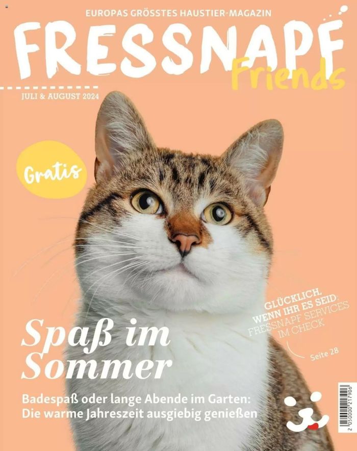 Fressnapf Katalog in Graz | Fressnapf Magazin | 1.7.2024 - 31.7.2024
