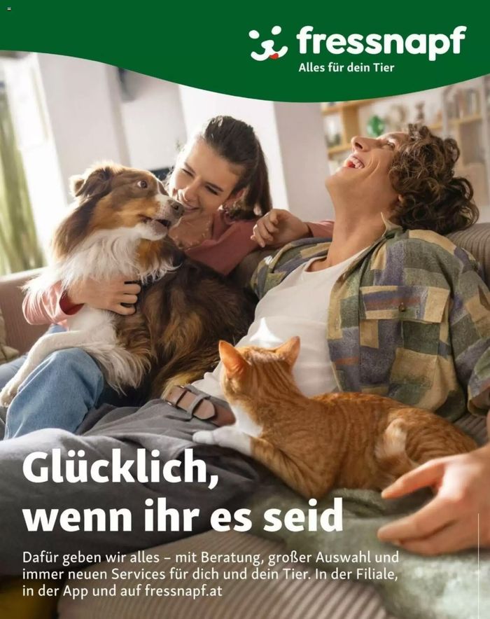 Fressnapf Katalog in Wien | Fressnapf Magazin | 1.7.2024 - 31.7.2024