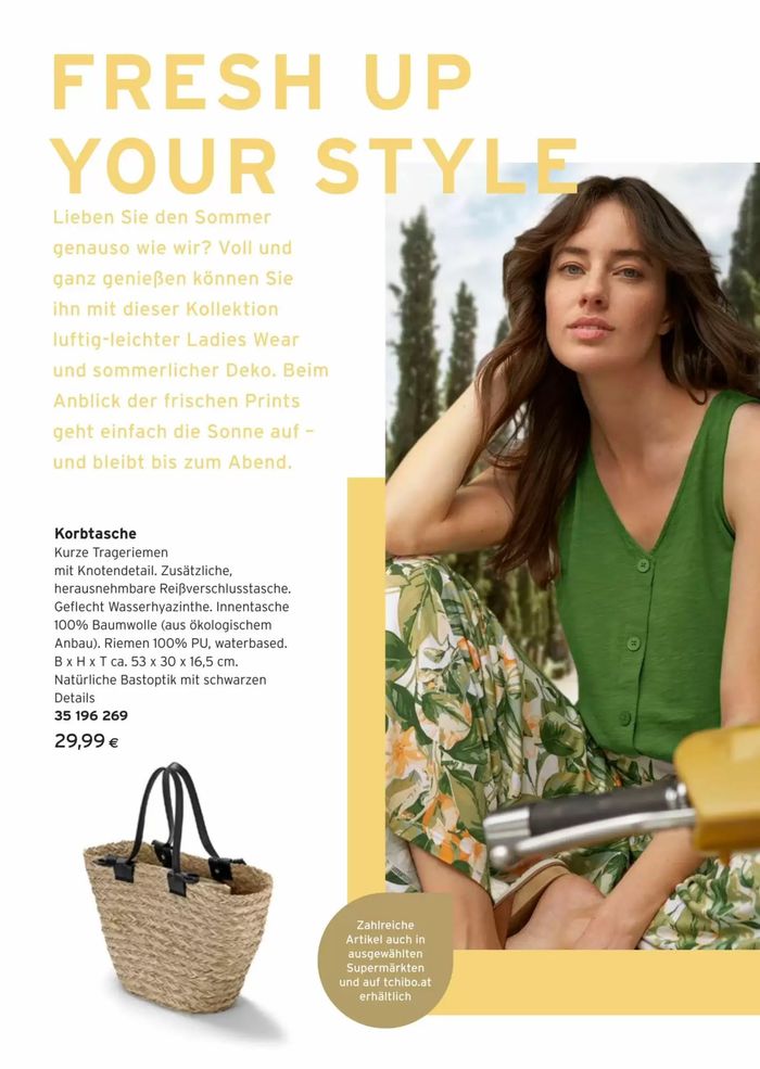Tchibo Eduscho Katalog | Fresh Up Your Style | 9.7.2024 - 31.7.2024
