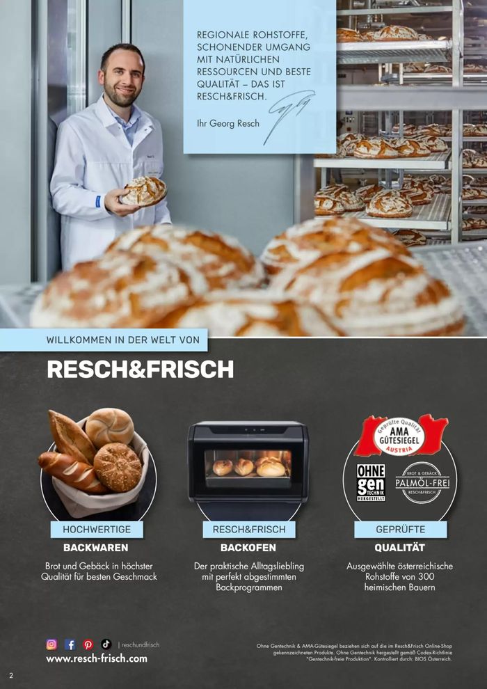 Resch & Frisch Katalog | Genusskatalog | 5.7.2024 - 31.12.2024