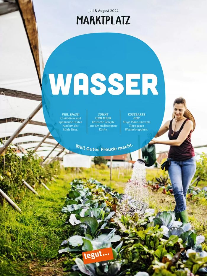 Basic Biomarkt Katalog | Wasser | 8.7.2024 - 31.8.2024