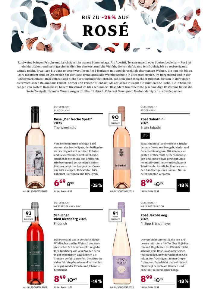 Wein & Co Katalog in Salzburg | Wein & Co Angebote | 15.7.2024 - 29.7.2024