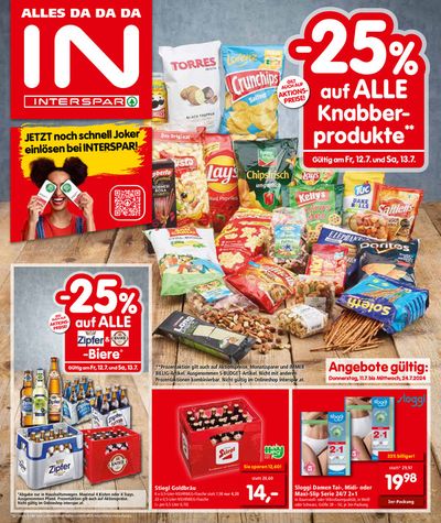 Angebote von Supermärkte in Klagenfurt am Wörthersee | Aktuelle Schnäppchen und Angebote in Interspar | 21.7.2024 - 4.8.2024
