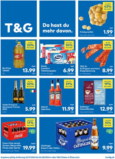 T&G Katalog | Tolle Rabatte auf ausgewählte Produkte | 23.7.2024 - 6.8.2024
