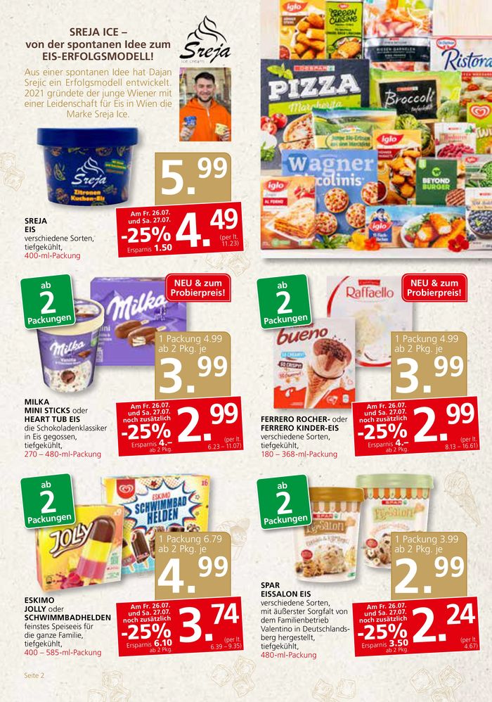 SPAR-Gourmet Katalog | Top-Angebote für Sparfüchse | 24.7.2024 - 7.8.2024