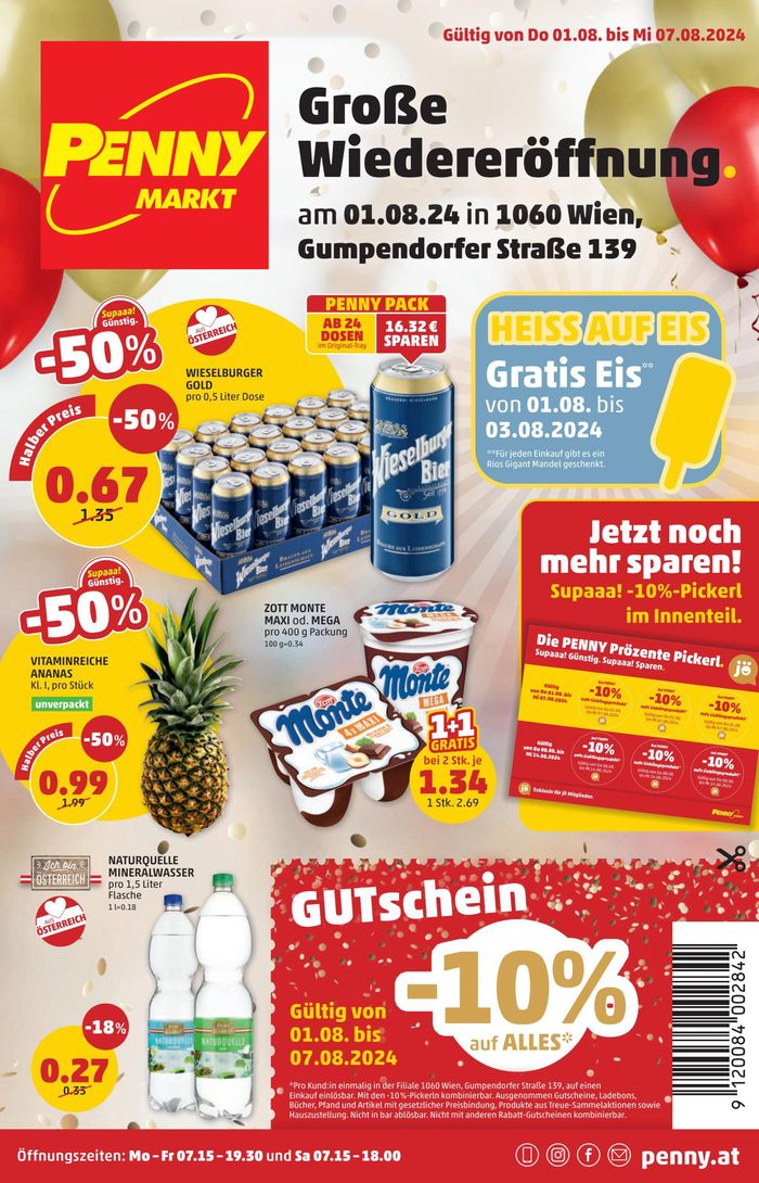 Penny Katalog in Klagenfurt am Wörthersee | Exklusive Deals für unsere Kunden | 26.7.2024 - 9.8.2024