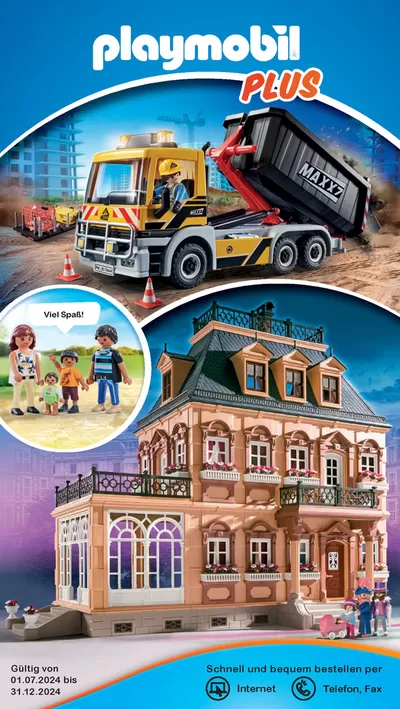 Angebote von Spielzeug & Baby in Wörgl | Playmobil Plus in Playmobil | 31.7.2024 - 31.12.2024