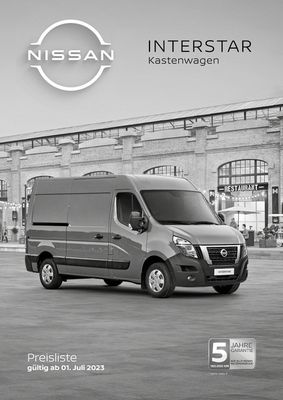 Nissan Katalog in Wien | Interstar | 15.7.2023 - 15.7.2024