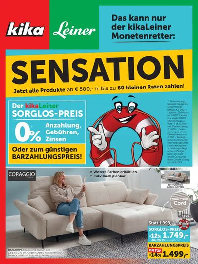 Leiner Katalog in Innsbruck | Exklusive Schnäppchen | 3.9.2024 - 16.9.2024