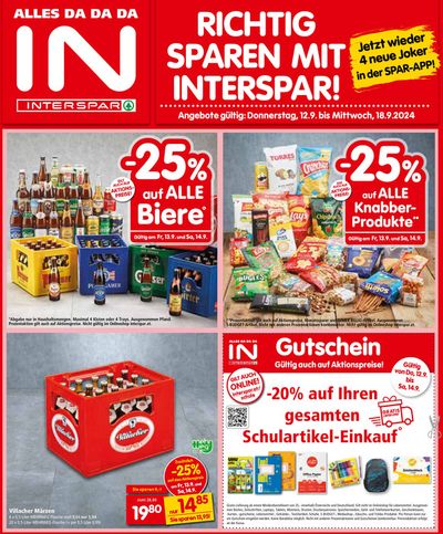 Interspar Katalog in Vösendorf | Tolles Angebot für alle Kunden | 12.9.2024 - 26.9.2024